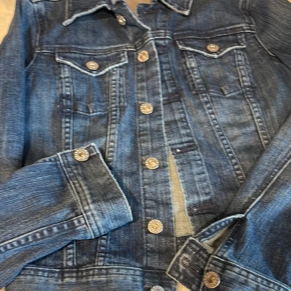 AG Adriano Goldschmied Blue Jean Jacket - Picture 2 of 8